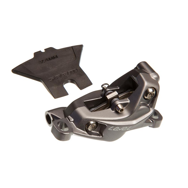 SRAM Level Bronze Stealth Disc Brake Caliper Assembly – Front/Rear Post Mount 4-Piston Dark Polar C1