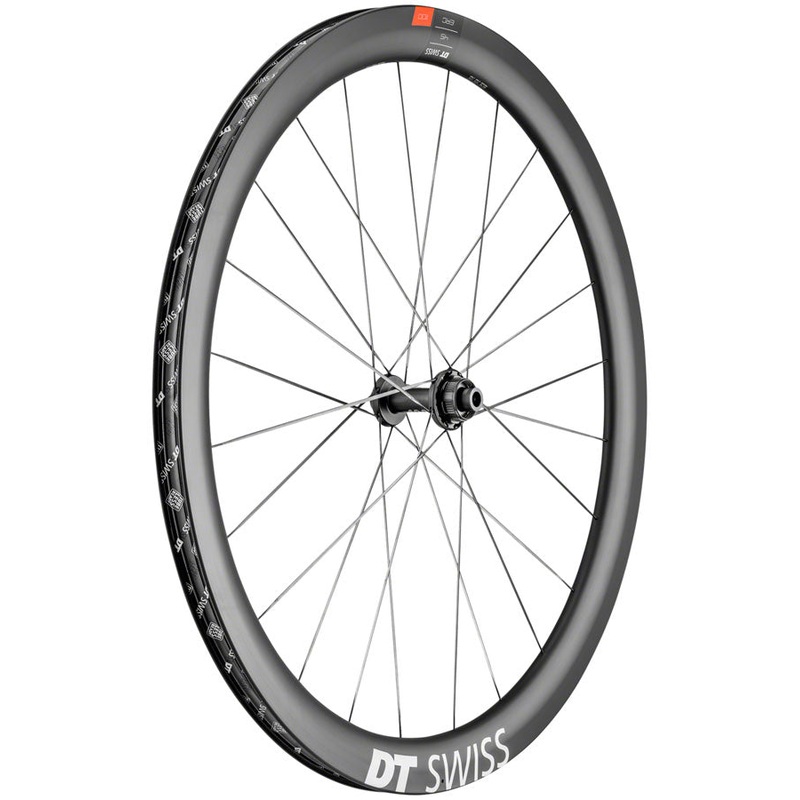 DT Swiss ERC 1100 DiCut 45 Front Wheel – 700c 12 x 100mm Center-Lock Black