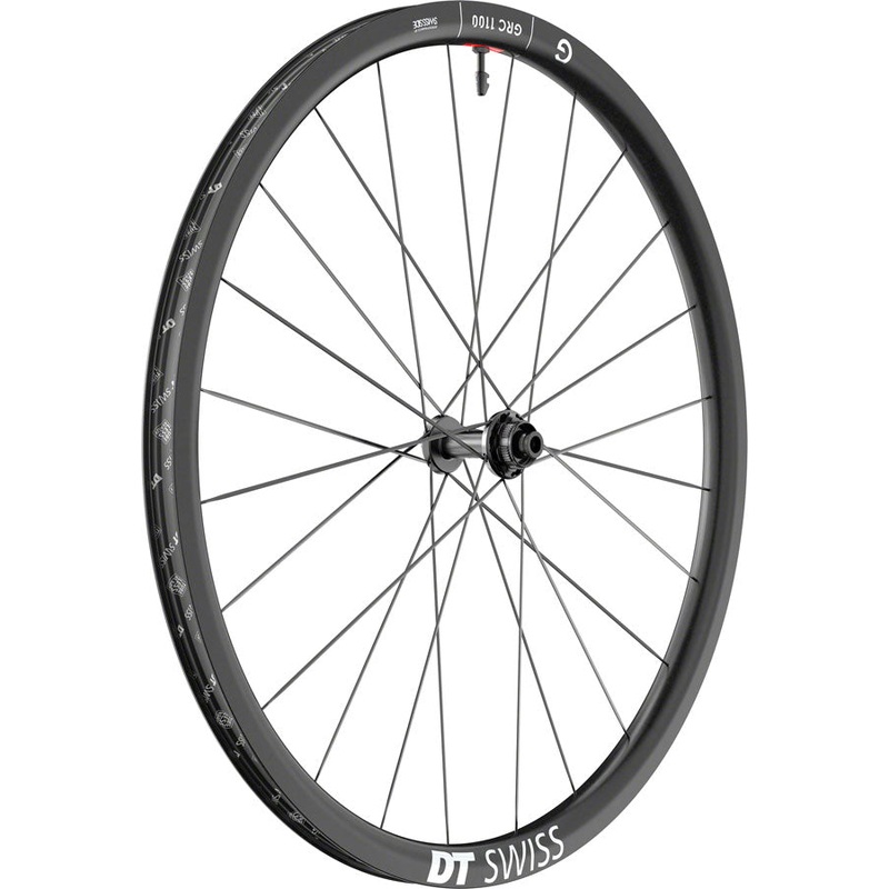 DT Swiss GRC 1100 DICUT 30 Front Wheel – 700 12 x100mm CenterLock Black