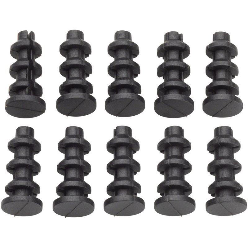 Jagwire Frame Plug Refill Bag – Closed Type 6.0-6.3mm Round Frame Port Bag/10 Plugs