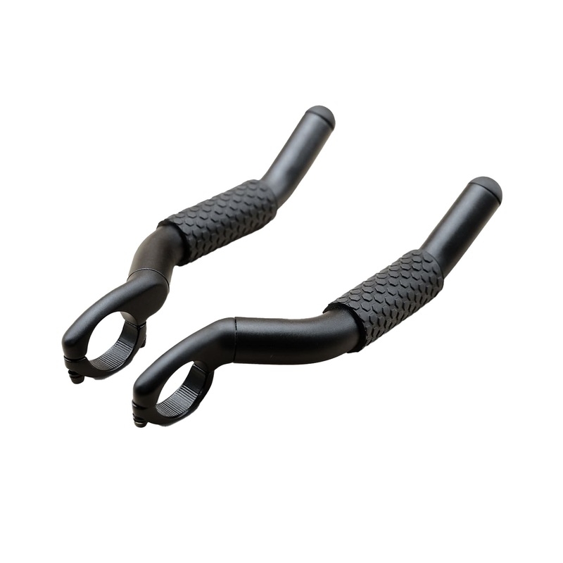 Ridefarr Bar End Grips Slip-On Black