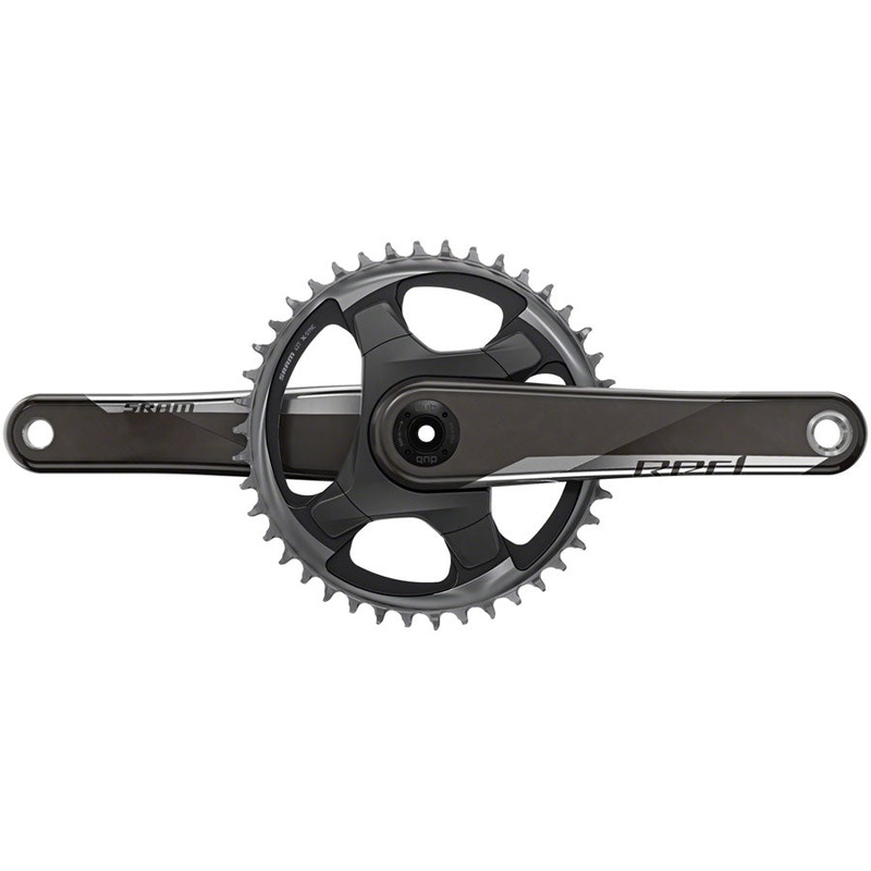 SRAM RED 1 AXS Crankset – 175mm 12-Speed 40t 107 BCD DUB Spindle Interface Natural Carbon D1