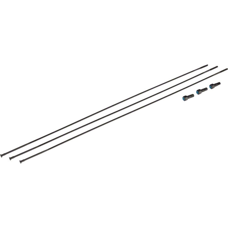 SRAM Spokes/Nipples 3-pack 281mm Bladed Straight-Pull External BLK Roam 50 27.5