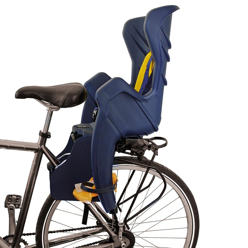 Bellelli Little Duck Baby Seat On rear rack (included) Max weight: 22kg/48lbs Blue