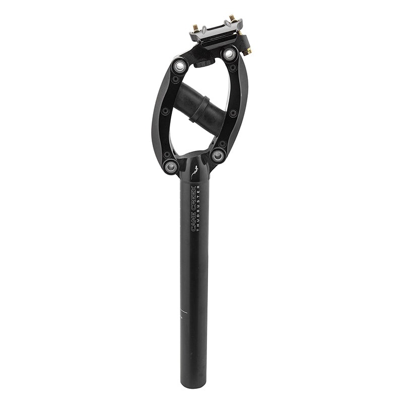 Cane creek Thudbuster 3G LT Suspension Post Long Travel 30.9mm 400mm Black Aluminum 0mm 550g