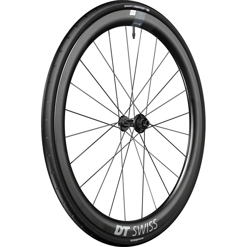 DT Swiss ERC 1400 DiCut 45 Front Wheel – 700 12 x 100mm Center-Lock BLK WTS w/Aero 111 Tire