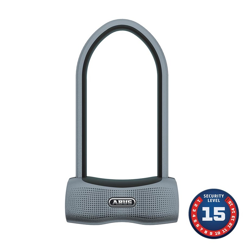 Abus 770A SmartX U-Lock Smart 160x230mm 6.3×9 Thickness in mm: 13mm Black KF Bracket
