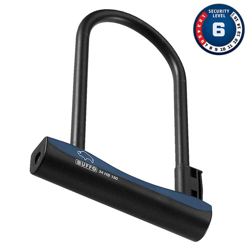 Abus Buffo U-Lock Key 12mm 18.0cm x 23.0cm 8.0 x 9.0 USH 32 Black