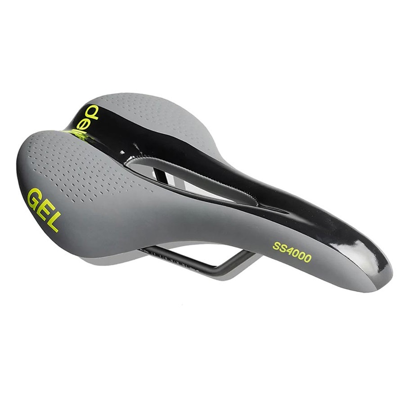Delta Delta Comfort Race Gel Saddle 270×140 Gray/Black