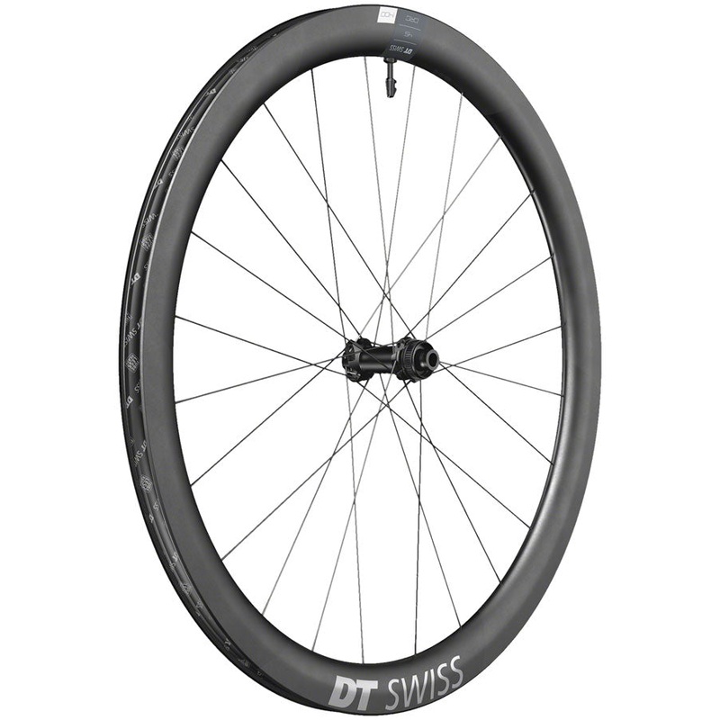 DT Swiss CRC 1400 Spline 45 Front Wheel – 700 12 x 100mm Center-Lock Black