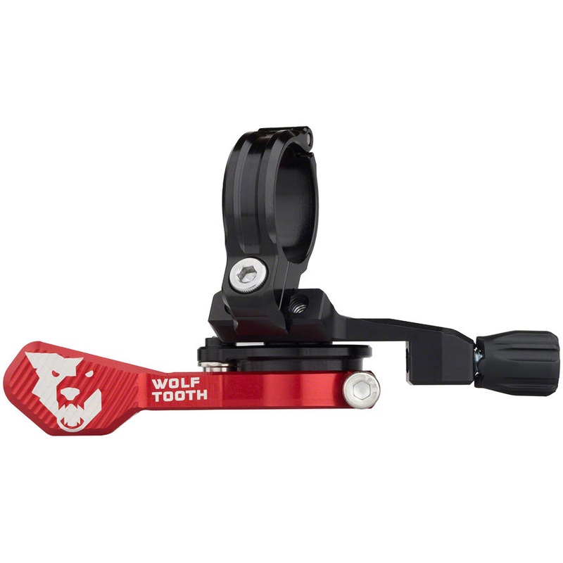 Wolf Tooth ReMote Pro Dropper Post Lever – 22.2mm Clamp Red