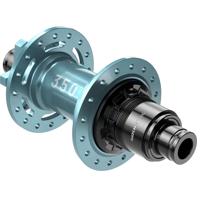 DT Swiss 350 DEG Rear Hub – 12 x 148mm 6-Bolt XD Limited Edition Turquoise 32H 72pt