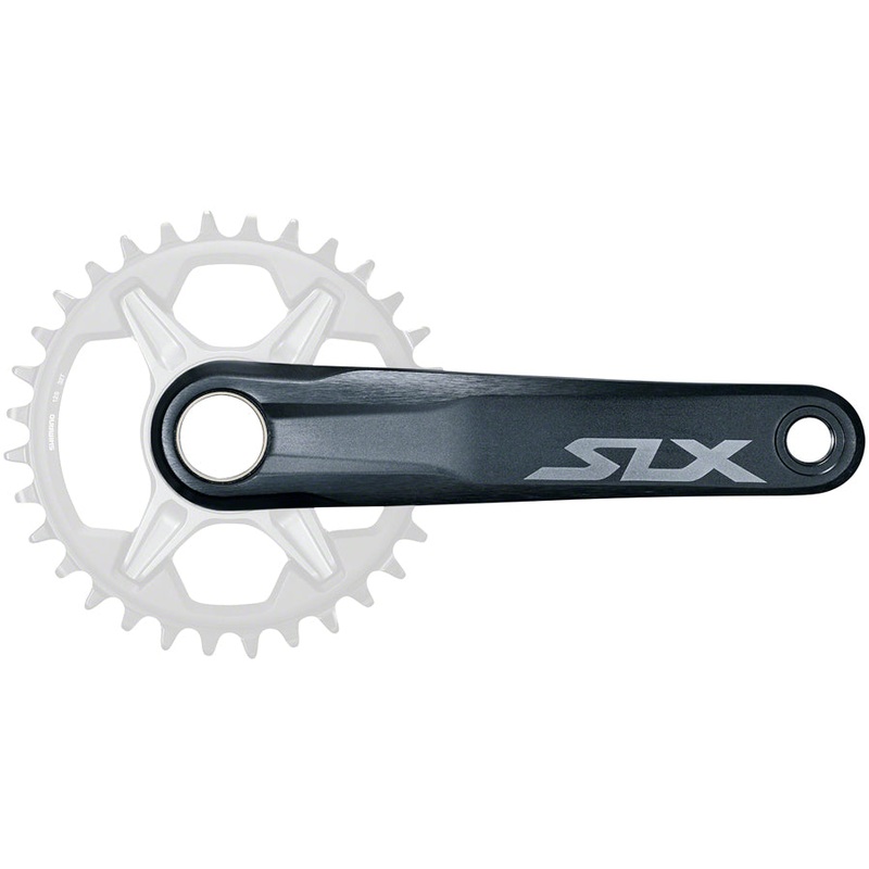 Shimano SLX FC-M7100-1 Crankset – 170mm 12-Speed 1x Direct Mount Hollowtech II Spindle Interface BLK