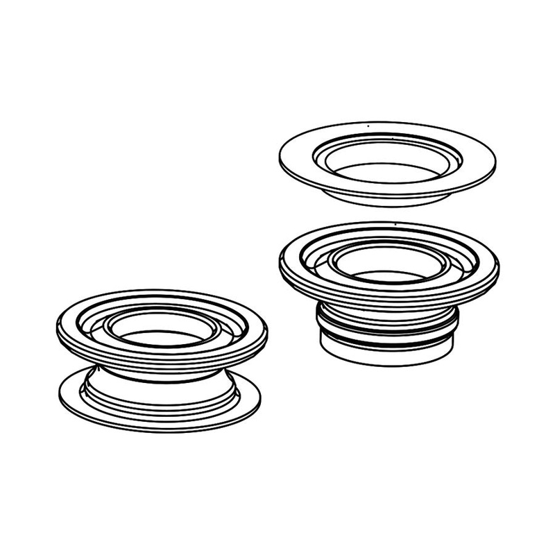 Zipp Front End Caps for ZM2 SL 15×110 Boost