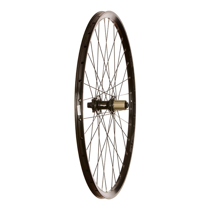 Wheel Shop SunRingle Helix TR27 SL / SRC 700C Wheel Rear 700C / 622 Holes: 32 12mm TA 142mm Disc IS 6-bolt Shimano HG