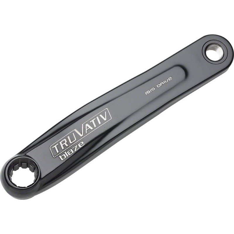 TruVativ Left ISIS Crank Arm 175mm Black with Blaze Logo