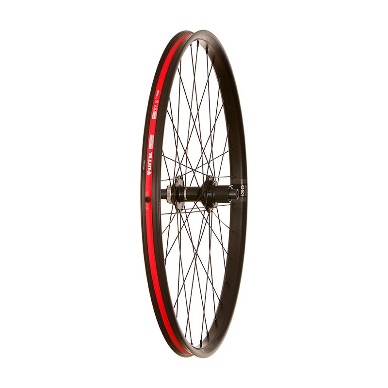 Wheel Shop WTB HTZ i30 / Shimano FH-MT410-B Wheel Rear 27.5 / 584 Holes: 32 12mm TA 148mm Disc Center Lock / IS 6-Bolt Shimano Micro Spline