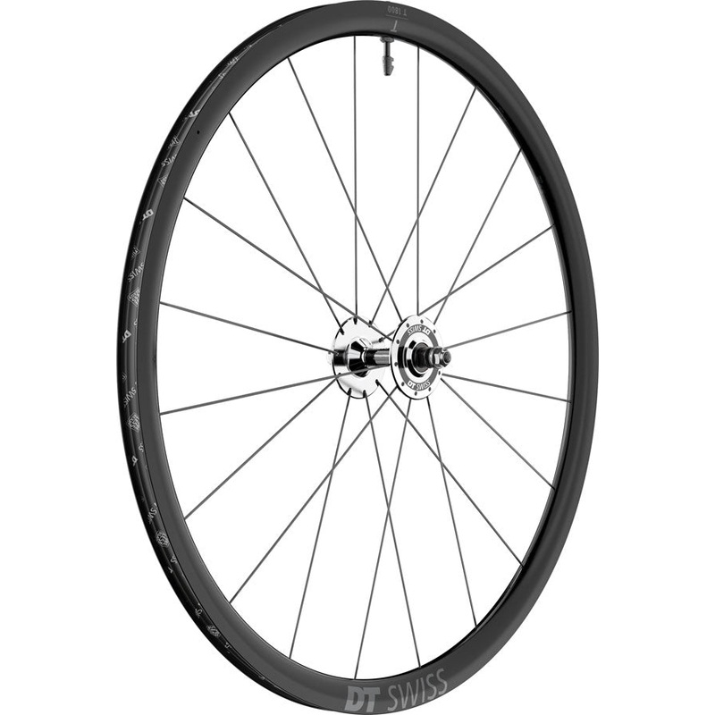 DT Swiss T 1800 Classic Front Wheel – 700 9 x 100mm No Brake Black
