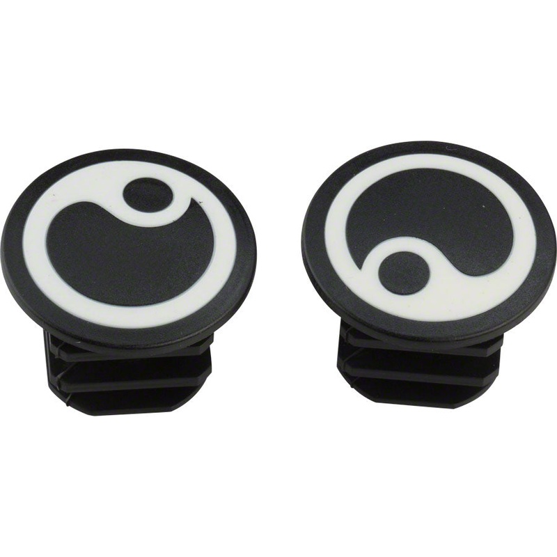 Ergon GP1 White Logo Bar Plugs