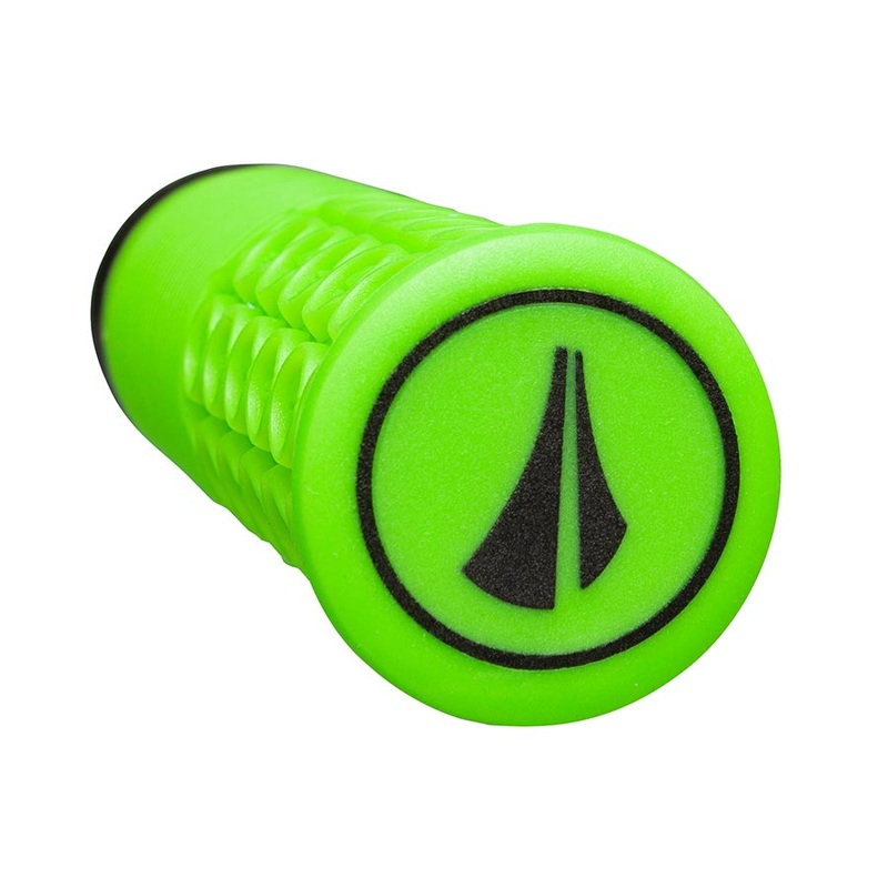 SDG Thrice 33 Lock-On MTB Grips – Neon Green