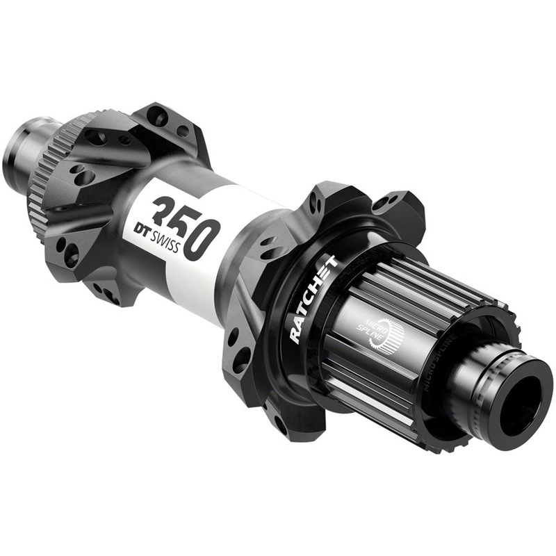 DT Swiss 350 Rear Hub – 12 x 148mm Center-Lock Micro Spline BLK 28H Straight Pull 36pt Straight Pull