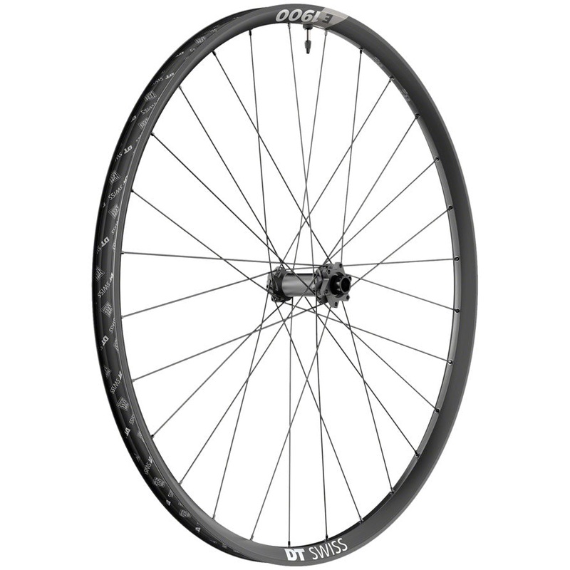 DT Swiss E 1900 Spline 30 Front Wheel – 27.5 15 x 110mm 6-Bolt Black