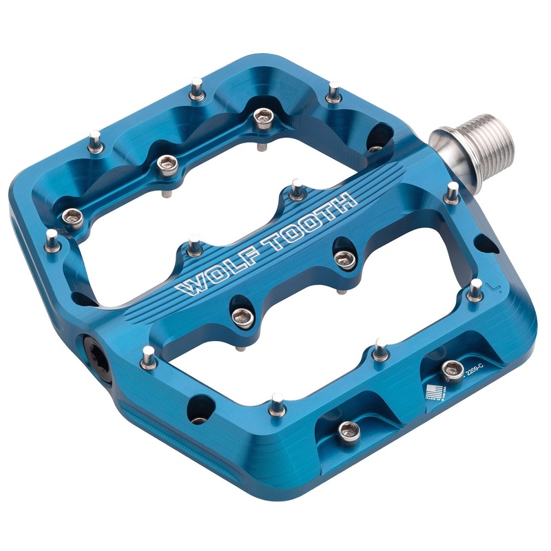 Wolf Tooth Components Waveform Platform Pedal Small – Blue