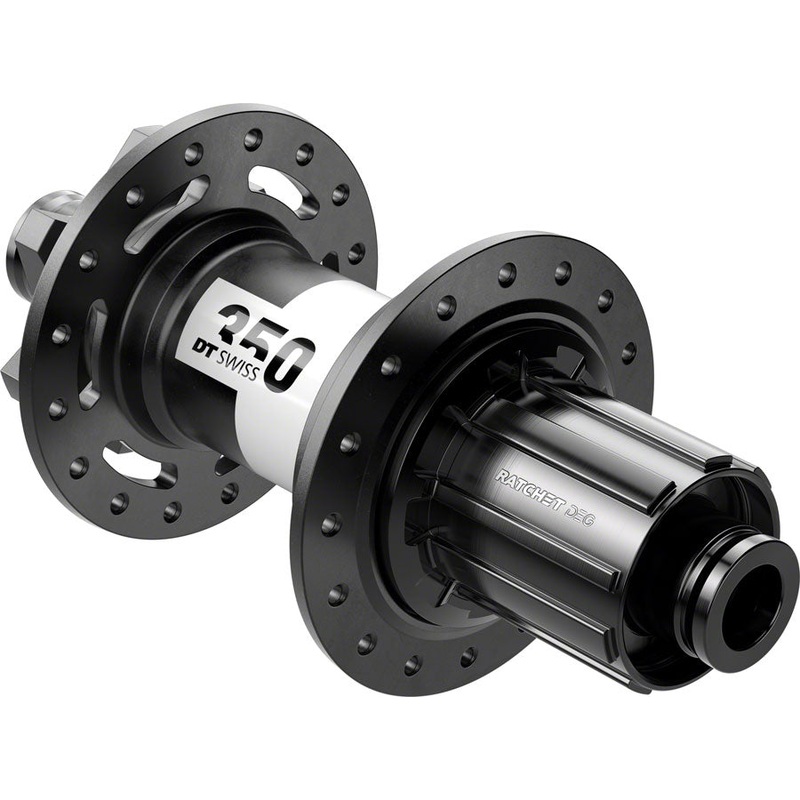 DT Swiss 350 DEG Rear Hub – 12 x 148mm 6-Bolt HG 11 MTN Black 32H 72pt