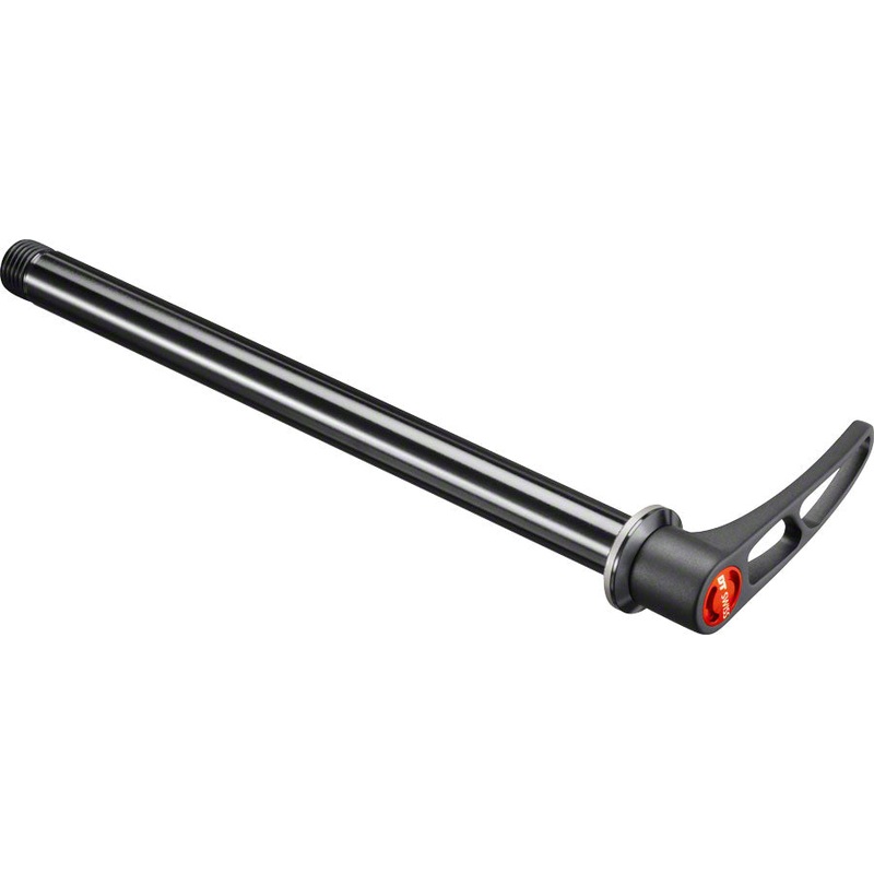 DT Swiss RWS MTB Thru Bolt 15 x 150mm Overall Length 198mm M15 x 1.5mm Thread Pitch Flat Washer Aluminum Lever