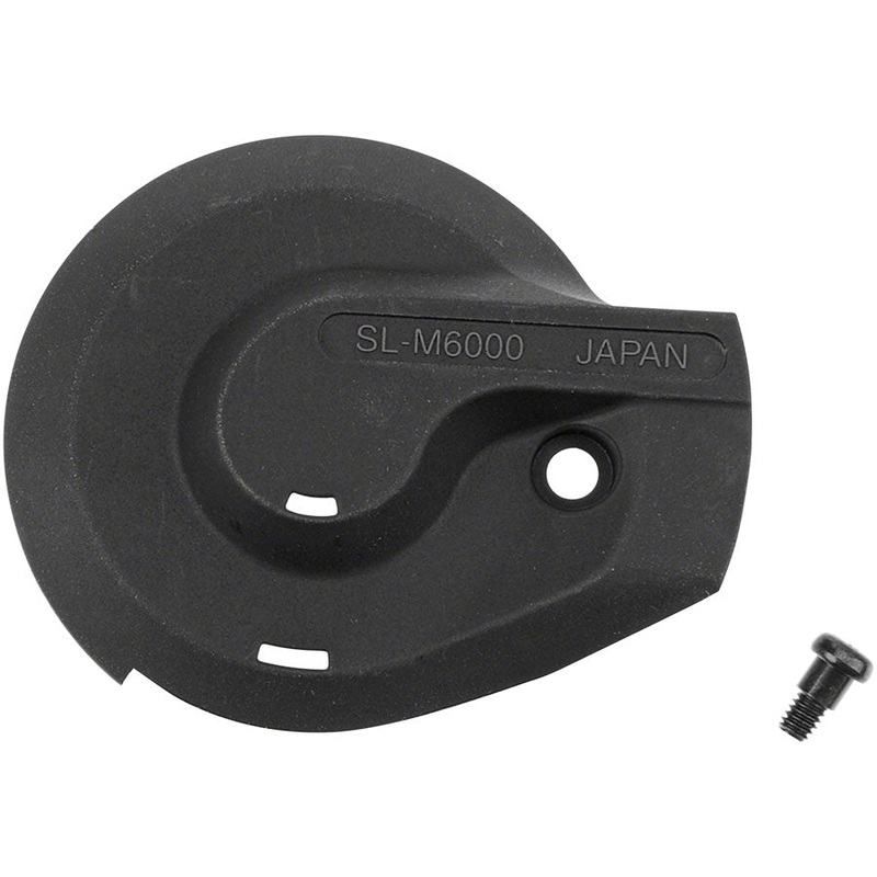 Shimano SL-M6000 Shifter Cover and Fixing Screw – Right Black