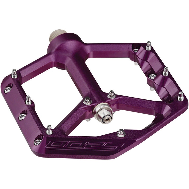 Spank Oozy Pedals – Platform Aluminum 9/16 Purple