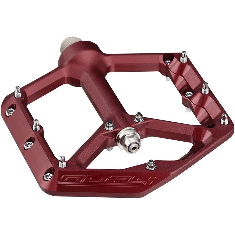 Spank Oozy Pedals – Platform Aluminum 9/16 Red