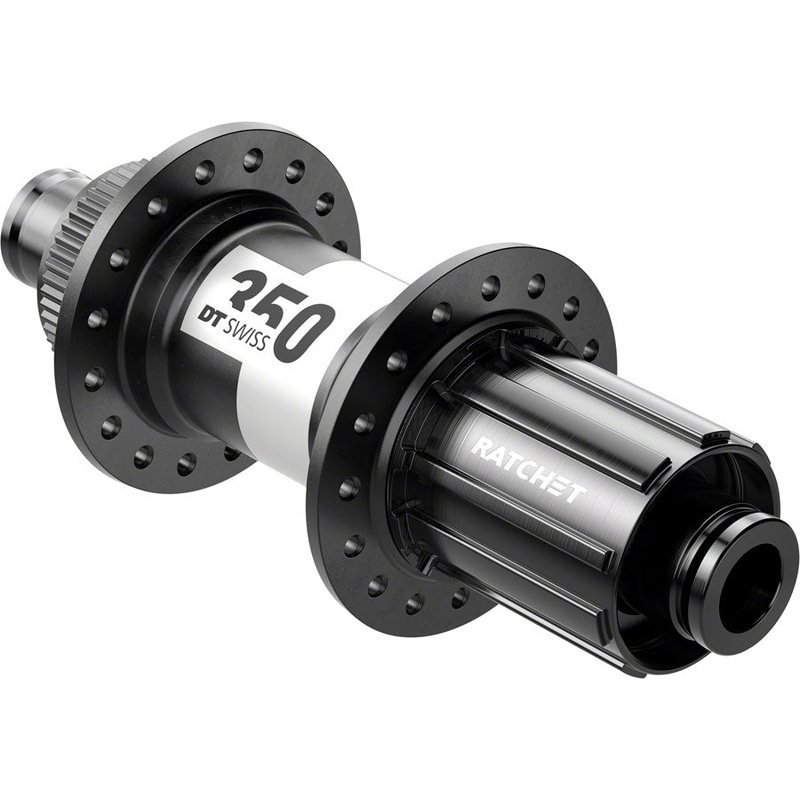 DT Swiss 350 Rear Hub – 12 x 142mm Center-Lock HG11 Road Black 28H 36pt
