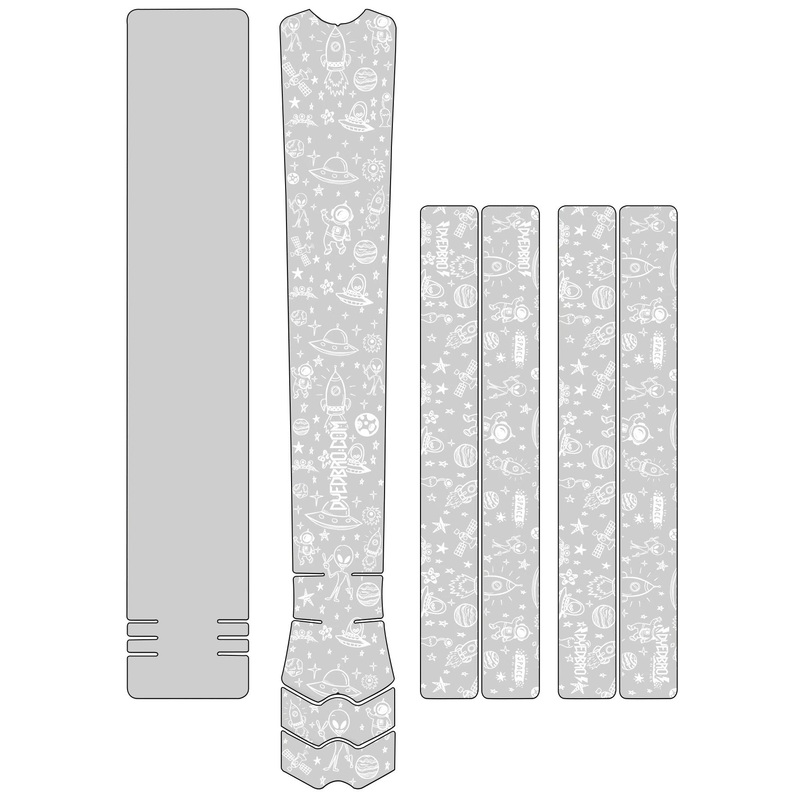 DYEDBRO Frame Protection Space Trip White