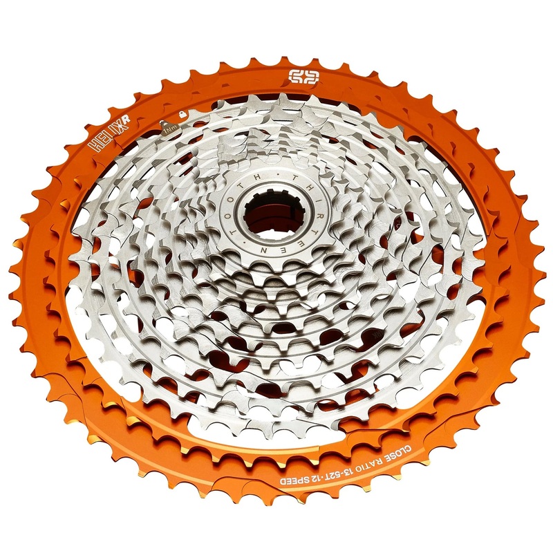 E*thirteen Helix Race 12sp Cassette 13-52t – Naranja