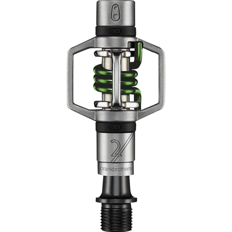 Crankbrothers Egg Beater 2 Pedals – Dual Sided Clipless 9/16 Green
