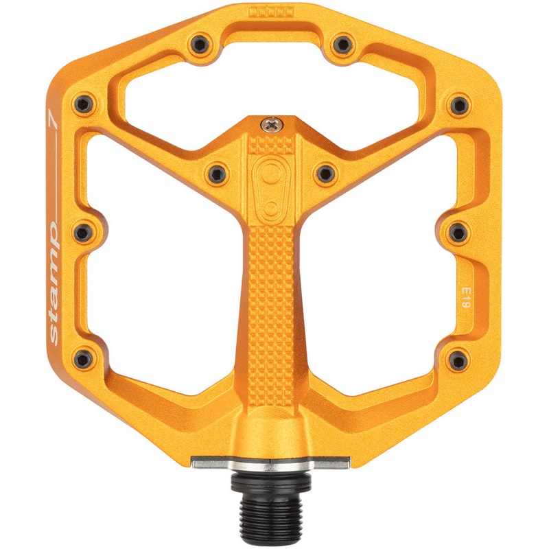 Crankbrothers Stamp 7 Pedals – Platform Aluminum 9/16 Orange Small