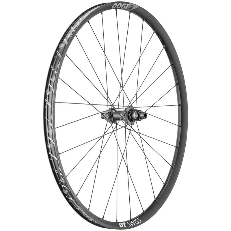 DT Swiss E 1900 Spline 30 Rear Wheel – 29 12 x 148mm Center-Lock XD Black