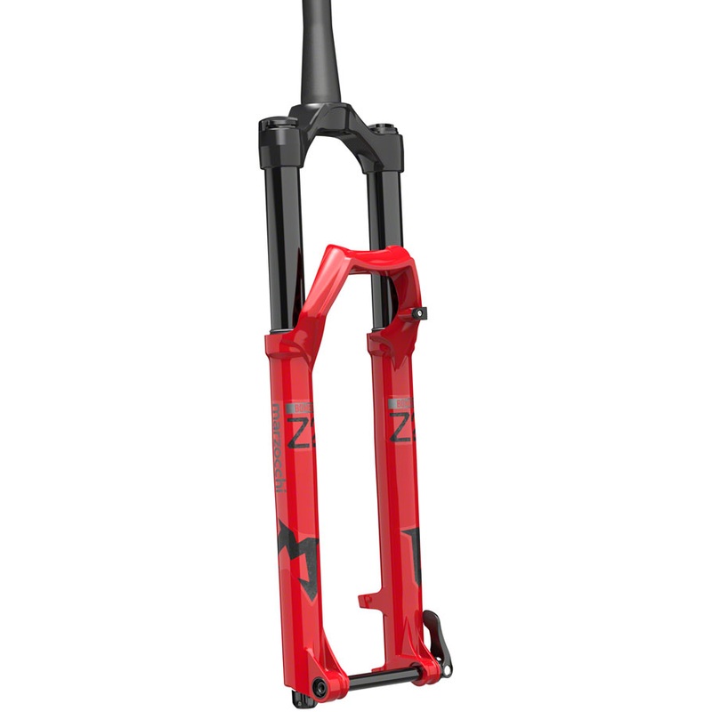 Marzocchi Bomber Z2 Suspension Fork – 29 140 mm 15QR x 110 44mm Offset RAIL Sweep-Adjust Gloss Red