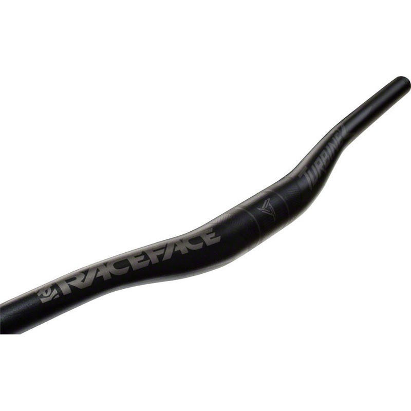 RaceFace Turbine R Riser Handlebar: 35 x 800mm 20mm Rise Black