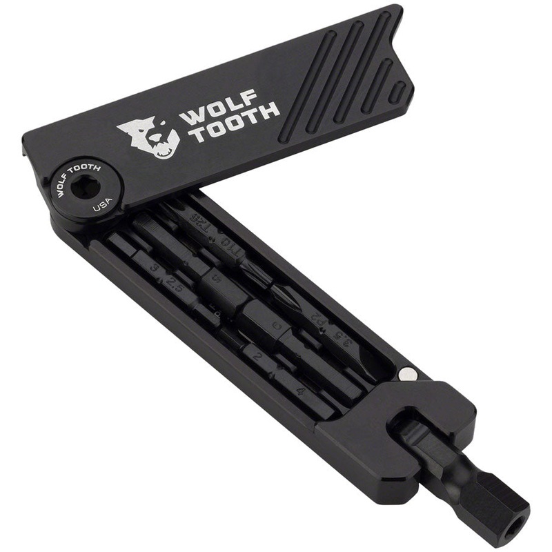 Wolf Tooth 6-Bit Hex Wrench – Multi-Tool Black
