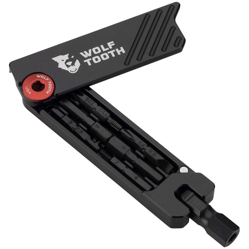 Wolf Tooth 6-Bit Hex Wrench – Multi-Tool Red