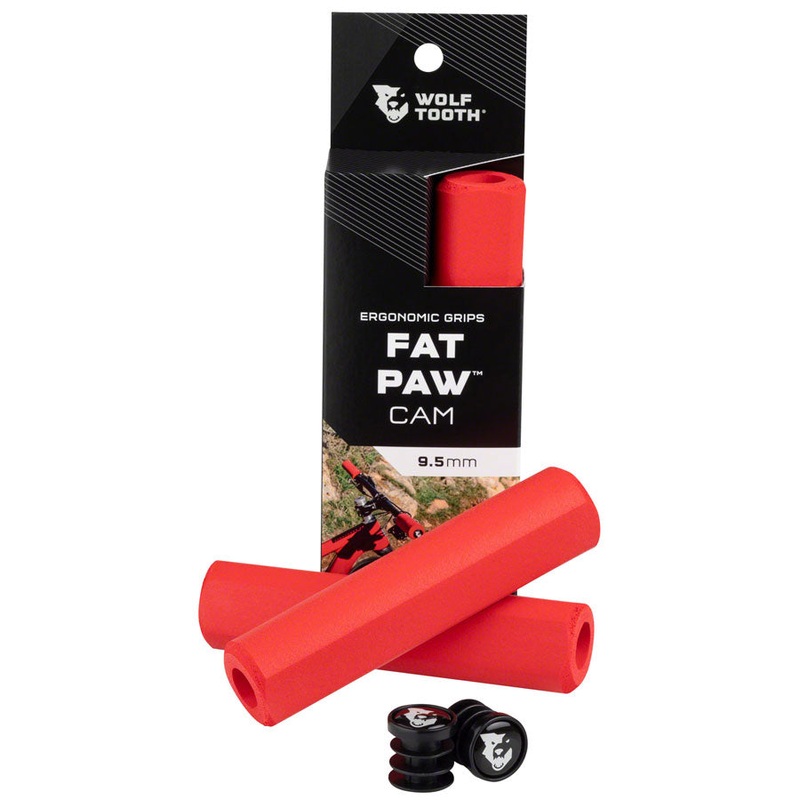 Wolf Tooth Fat Paw Cam Grips – Red