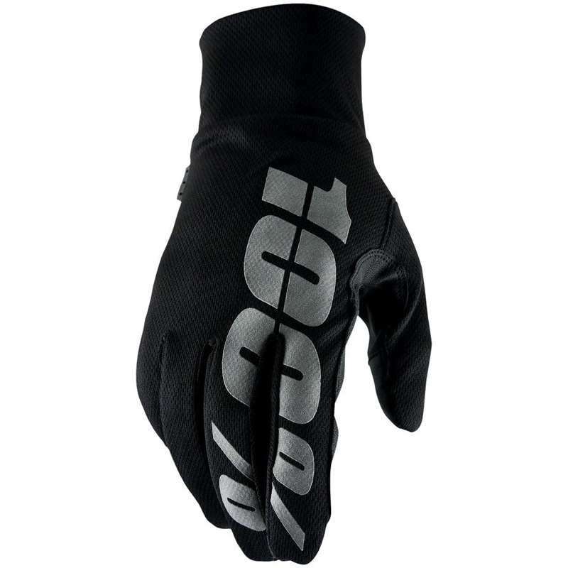 100% Hydromatic Gloves – Black Full Finger Large