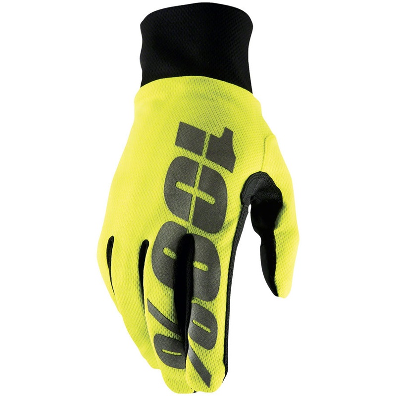 100% Hydromatic Gloves – Flourescent Yellow Full Finger X-Large