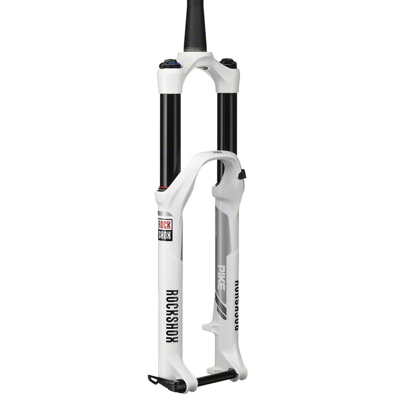 RockShox MY15 Pike RCT3 Fork 29 150mm MaxleLite15 Dual Position Air Tapered Crown Adjust 51mm Off-Set White