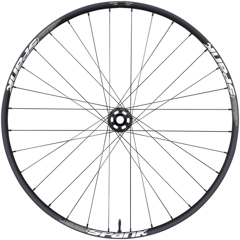 Spank 350 Front Wheel – 29 15 x 110mm Boost 6-Bolt Black