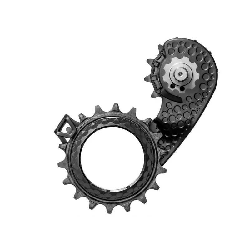 absoluteBLACK HOLLOWcage Oversized Derailleur Pulley Cage – For Shimano Dura-Ace 9250  Full Ceramic Bearings Carbon Cage BLK