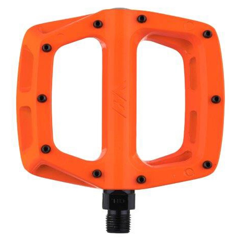 DMR V8 Pedals – Platform Aluminum 9/16 Highlighter Orange