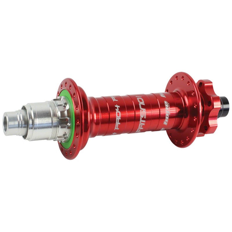 Hope Fatsno Pro 4 Rear Hub – 12 x 197mm 6-Bolt XD Red 32H
